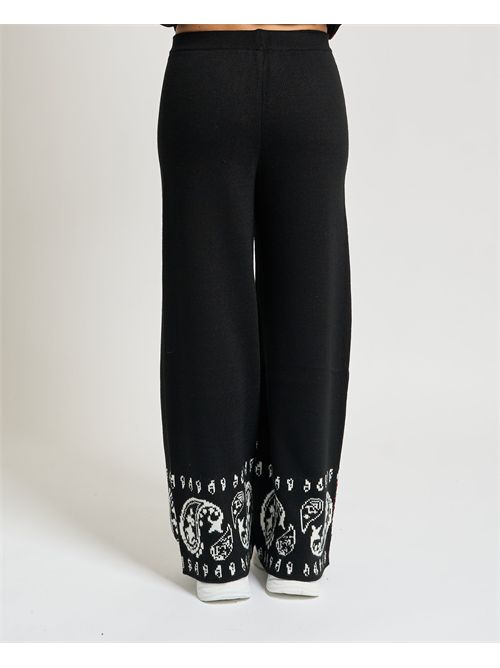 Pantaloni donna Gaelle Paris con stampa GAELLE PARIS | GAABW07204NE01